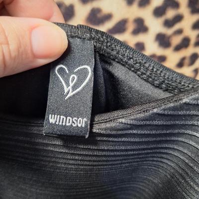 Sale Photo Thumbnail #883: Black strappy dress size small