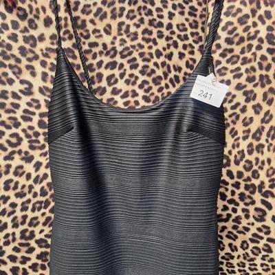 Sale Photo Thumbnail #879: Black strappy dress size small