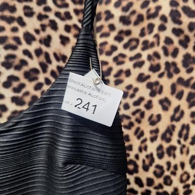 Sale Photo Thumbnail #878: Black strappy dress size small