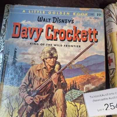 Sale Photo Thumbnail #944: Davy Crocket and Clara Barton books