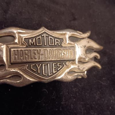 3 HARLEY DAVIDSON BELT BUCKLES