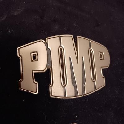 2 LARGE BELT BUCKLES