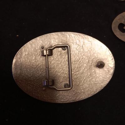 3 BELT BUCKLES
