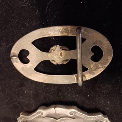 3 BELT BUCKLES