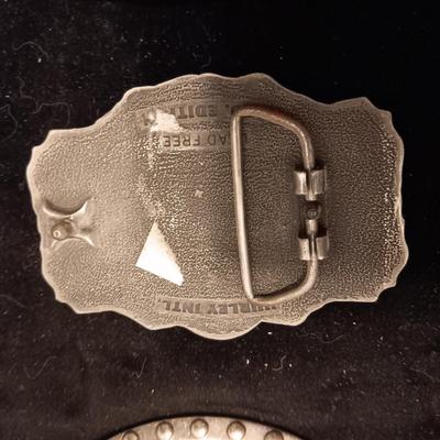 3 BELT BUCKLES