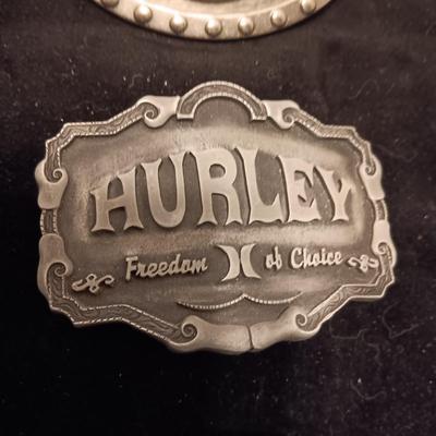 3 BELT BUCKLES