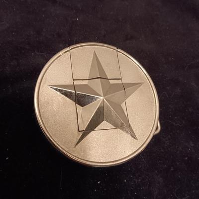 UNIQUE BELT BUCKLE WITH LIGHTER AND LADY LUCK BUCKLE