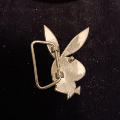 FENDER AND PLAYBOY BUNNY BELT BUCKLES