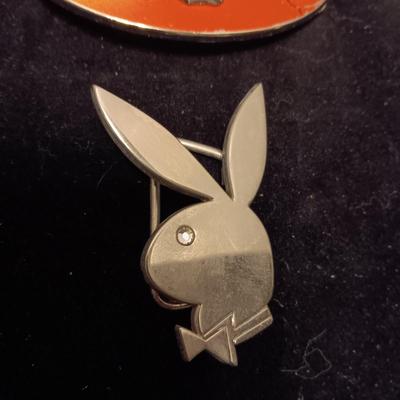 FENDER AND PLAYBOY BUNNY BELT BUCKLES