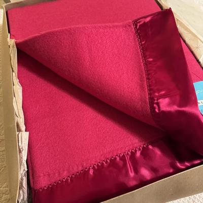 New Old Red Blanket