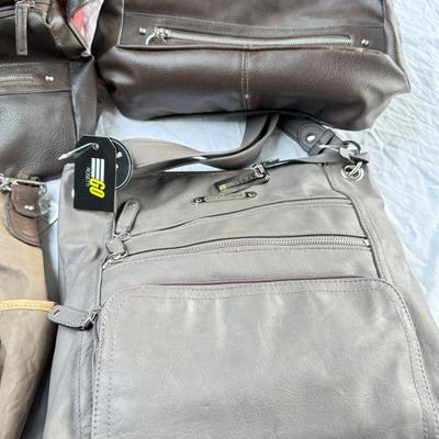 Sale Photo Thumbnail #85: Rosetti new vinyl handbags form Kohls, used small duffel bad and  jewelry travel cases