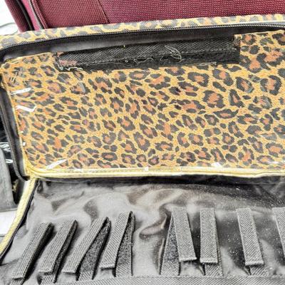 Sale Photo Thumbnail #89: Rosetti new vinyl handbags form Kohls, used small duffel bad and  jewelry travel cases