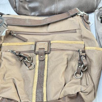 Sale Photo Thumbnail #86: Rosetti new vinyl handbags form Kohls, used small duffel bad and  jewelry travel cases