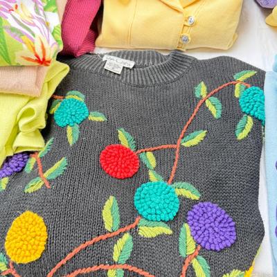 Sale Photo Thumbnail #105: Moderate designer brands, size Med in worn condition. 2 fleece vests.