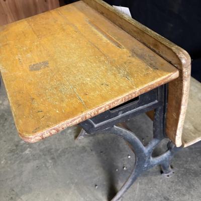 Vintage School Desk