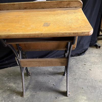 Vintage School Desk