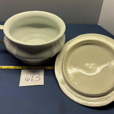 Royal Iron Stone China Chamber Pot