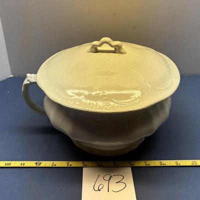 Royal Iron Stone China Chamber Pot