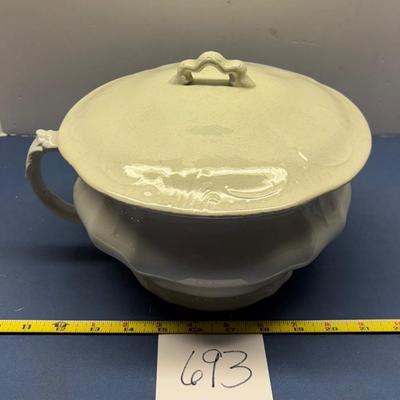 Royal Iron Stone China Chamber Pot