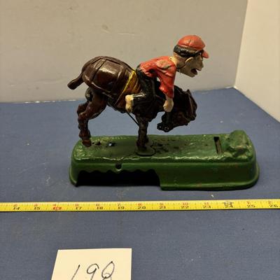 Vintage Cast Iron Bank