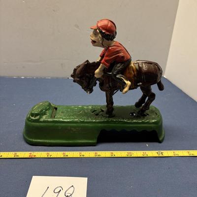 Vintage Cast Iron Bank