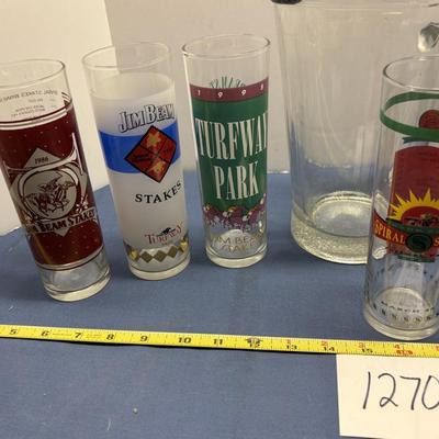 Collectable Horse Racing Glasses