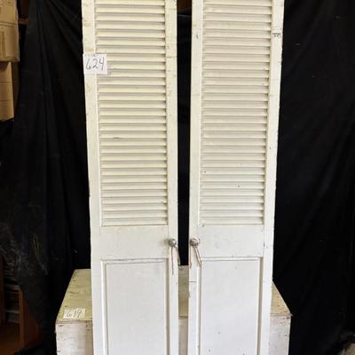 2 Louvered Doors