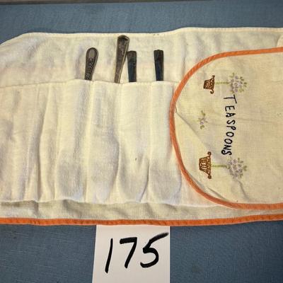 Vintage Teaspoon Wrap