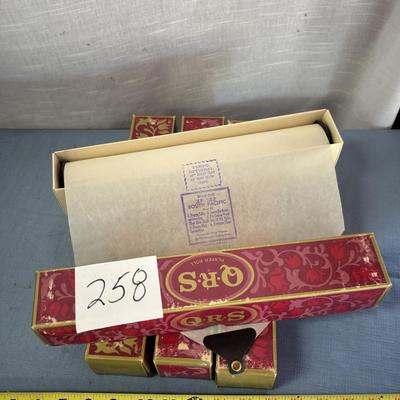 Vintage Player Piano Rolls