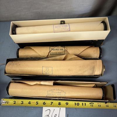Player Piano Rolls