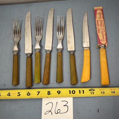 Vintage Bakelite Flatware