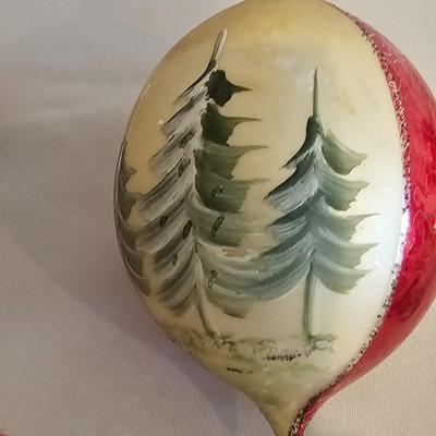 Large Vintage Glass Christmas Ornaments (BLR-JS)