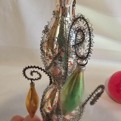 Large Vintage Glass Christmas Ornaments (BLR-JS)