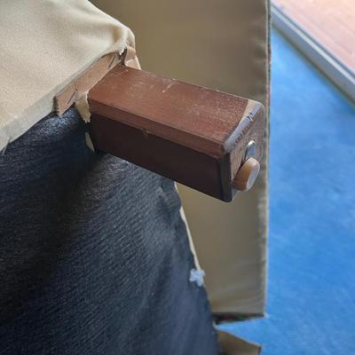 Lovely Floral Club Chair by Massoud (P-BC)