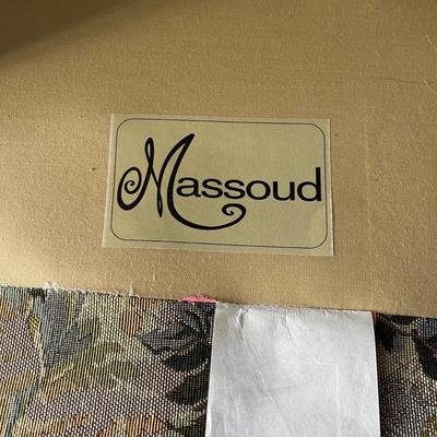 Lovely Floral Club Chair by Massoud (P-BC)