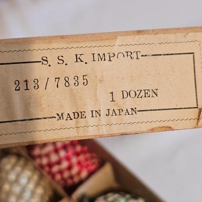 Smaller Blown Glass Vintage Christmas Ornaments & More (BLR-JS)