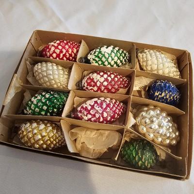 Smaller Blown Glass Vintage Christmas Ornaments & More (BLR-JS)