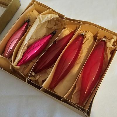 Smaller Blown Glass Vintage Christmas Ornaments & More (BLR-JS)