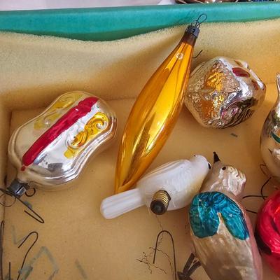 Smaller Blown Glass Vintage Christmas Ornaments & More (BLR-JS)