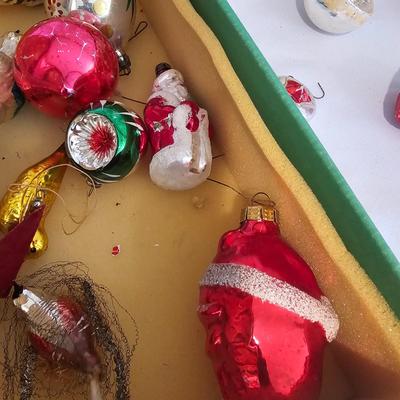 Smaller Blown Glass Vintage Christmas Ornaments & More (BLR-JS)