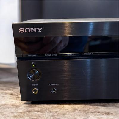Sale Photo Thumbnail #964: Sony STR-DH190 Stereo Receiver 100 Watts.  Powered on when tested.