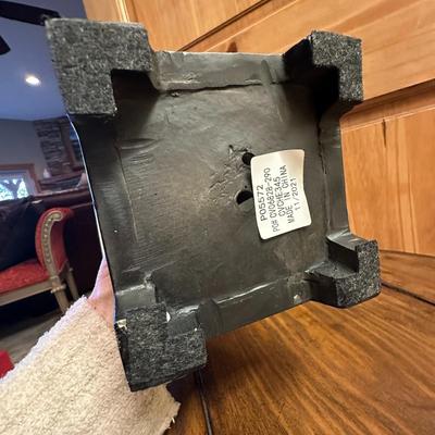 Sale Photo Thumbnail #726: Large Pine Cone Candle Holder 17" Tall Choice #2