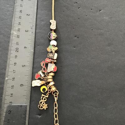 Sale Photo Thumbnail #20: Charm bracelet please see attached photos