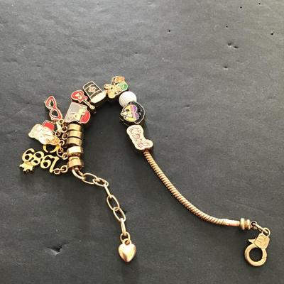 Sale Photo Thumbnail #19: Charm bracelet please see attached photos