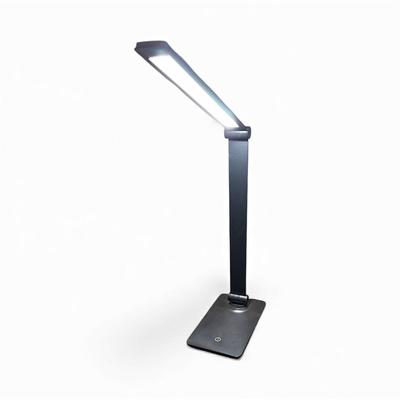 Sale Photo Thumbnail #977: Black Foldable LED Desk Lamp with Touch Controls and USB Plug