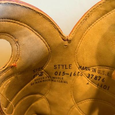 Sale Photo Thumbnail #981: Cowboy Boots Size 8 1/2  Made in The USA