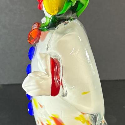Murano Style Glass Clown #3