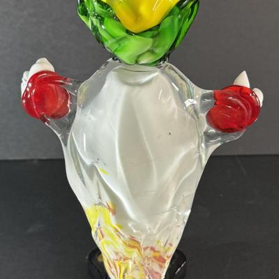 Murano Style Glass Clown #3