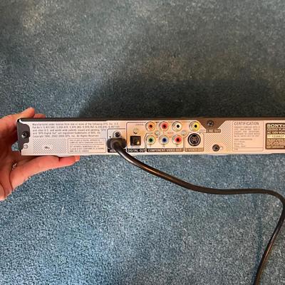 Sharp VCR and Sony DVD Player (P-BC)