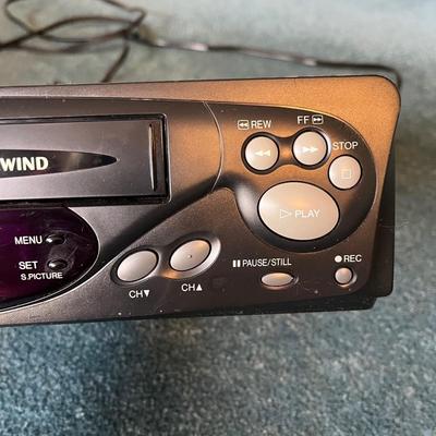 Sharp VCR and Sony DVD Player (P-BC)